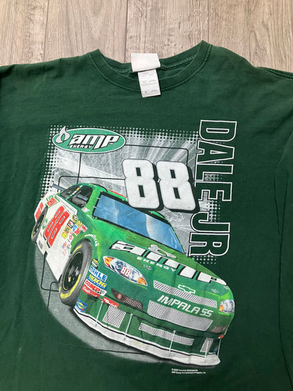 Dale Jr AMP Green Long Sleeve XXL