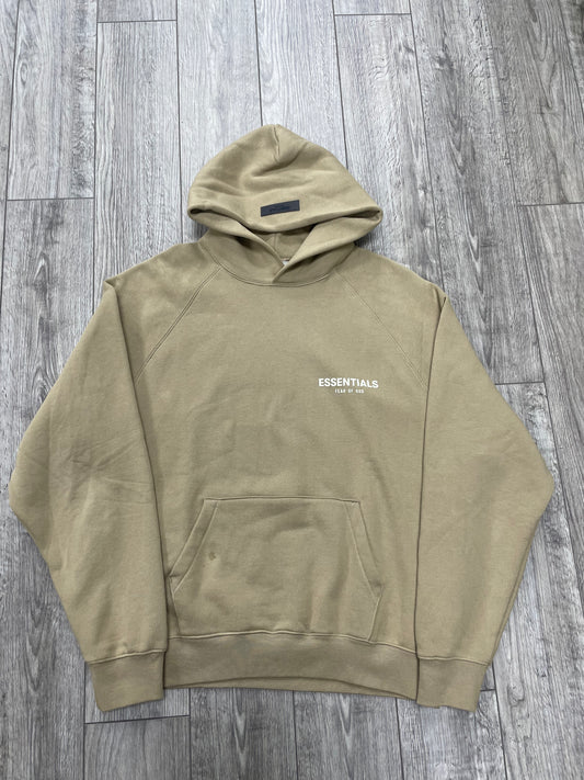 M-Fear of God Essentials Oak Hoodie