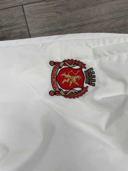 48-Balenciaga White Soccer Tracksuit Pants