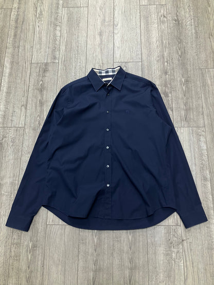 2XL-Burberry Brit Check Collar Button up