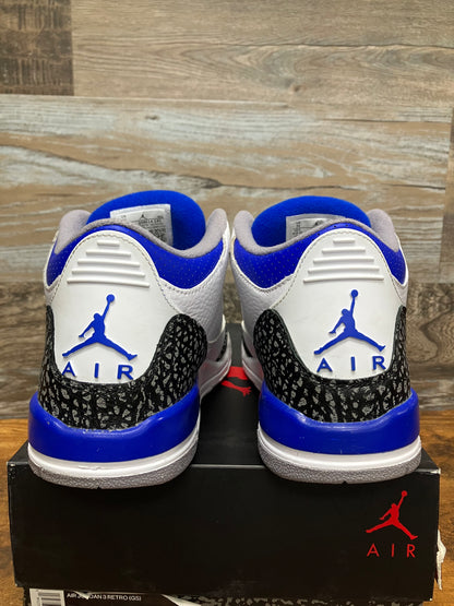 7Y-Air Jordan 3 Racer Blue
