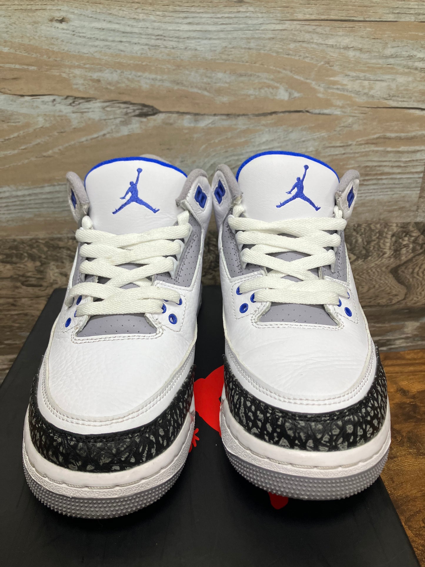 7Y-Air Jordan 3 Racer Blue