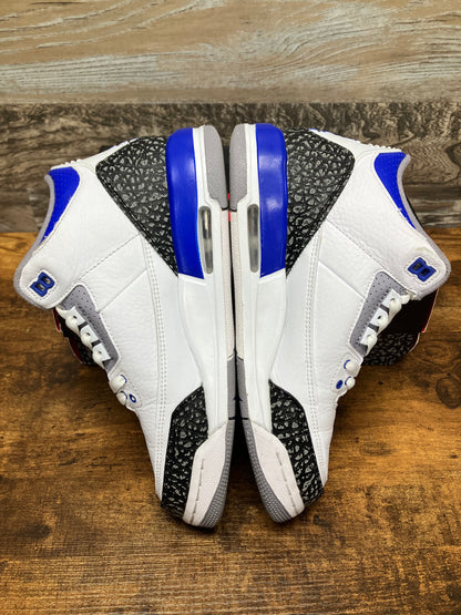 7Y-Air Jordan 3 Racer Blue