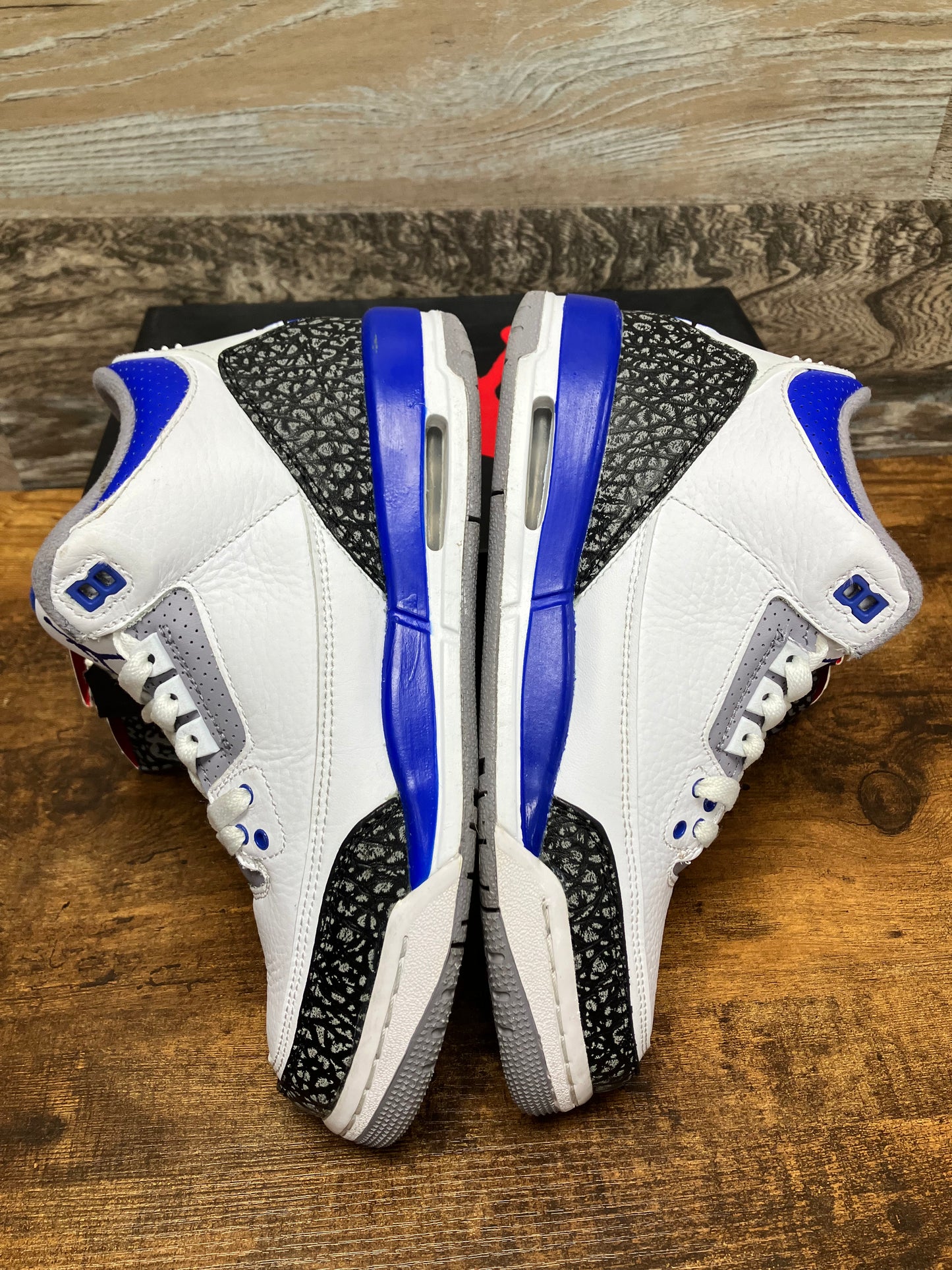 7Y-Air Jordan 3 Racer Blue