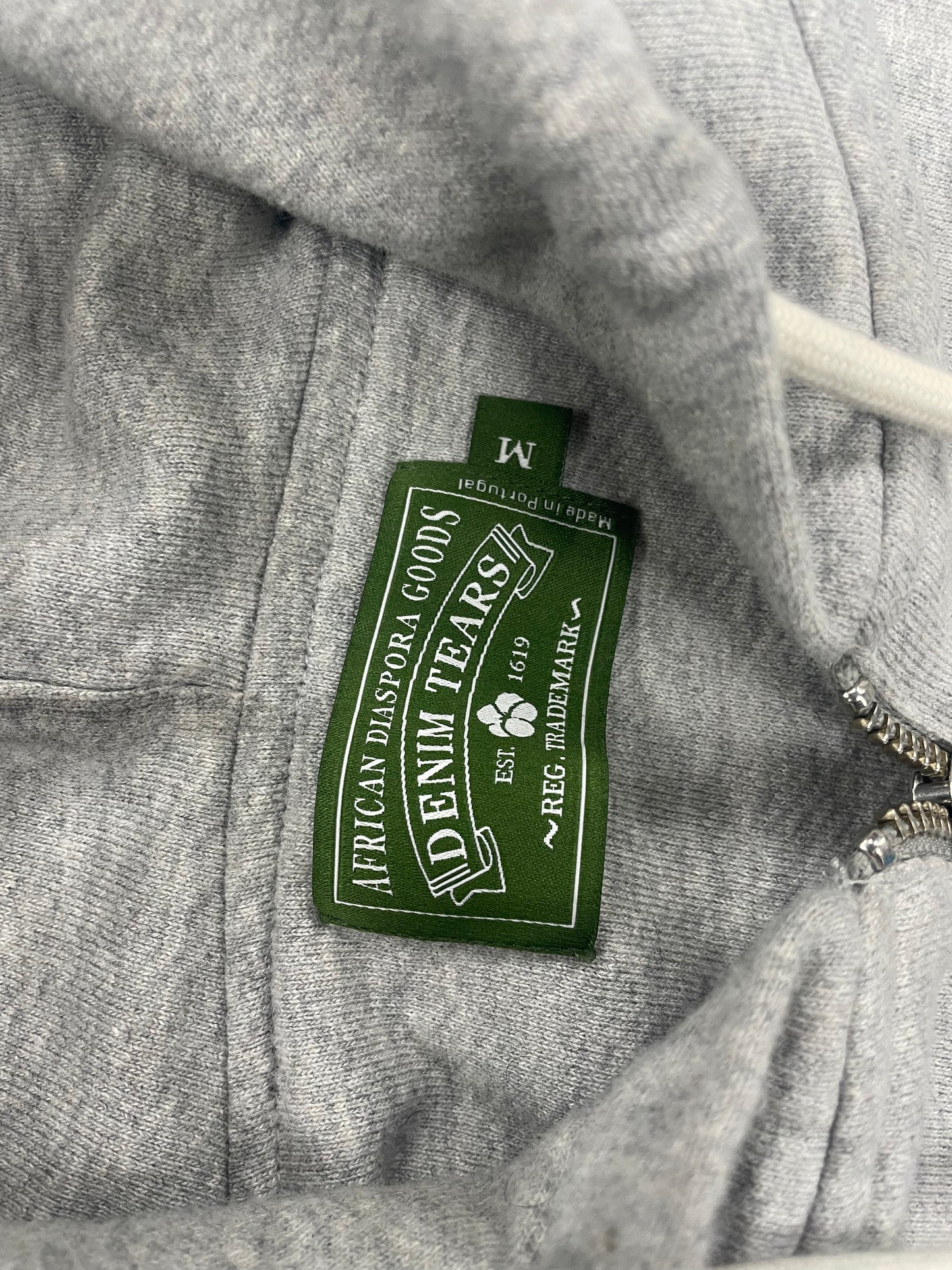 M-Denim Tears ADG Inc. Zip Up Hoodie