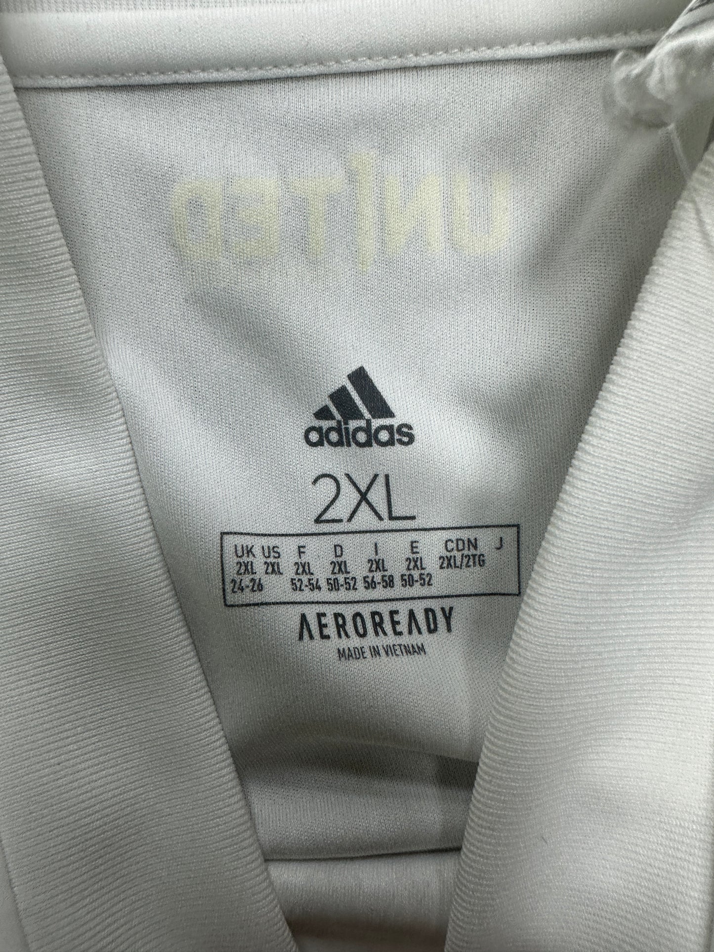 XXL-Adidas Atlanta United white Jersey