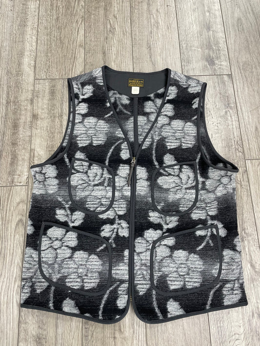 L-RRL Clarence Floral High Pile Fleece Vest
