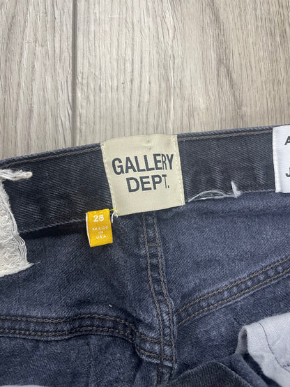 28-Gallery Dept. Lenny Flare Black Jeans