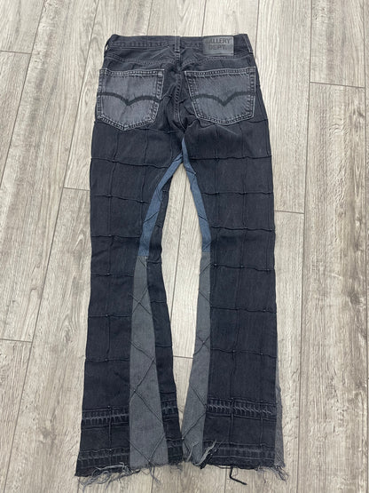 28-Gallery Dept. Lenny Flare Black Jeans