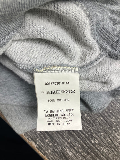 XL-Bape Gold Foil Logo Crewneck