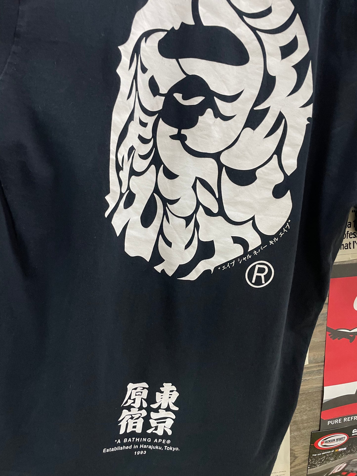 L-Bape Culture Kanji Ape Head Tee