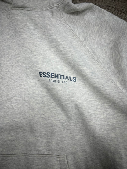 XL-Fear Of God Essentials Grey hoodie