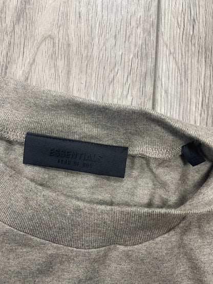 M-Essentials Fear of God Dark Oatmeal Tee