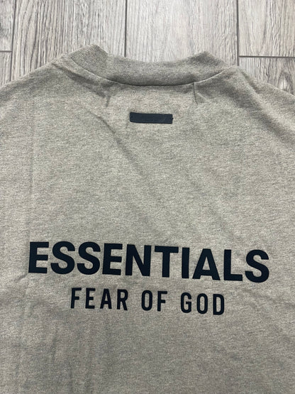 M-Essentials Fear of God Dark Oatmeal Tee