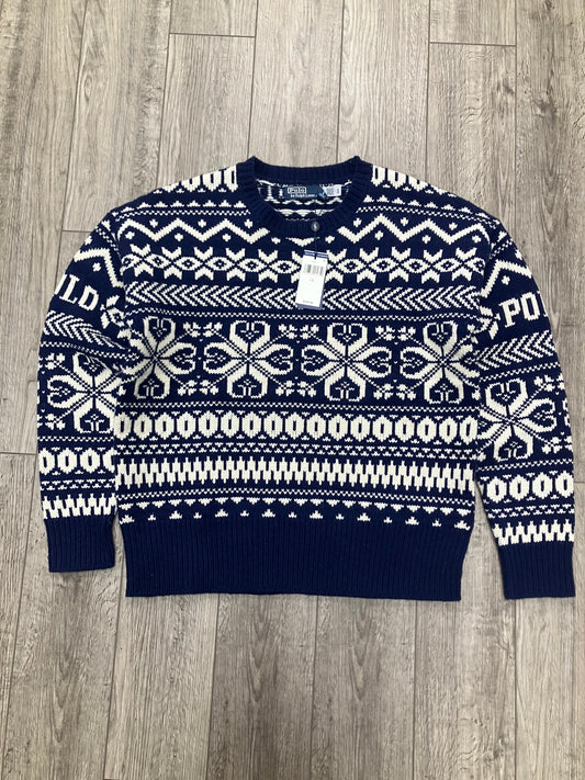 L-Polo Ralph Lauren Snowflake Wool Sweater