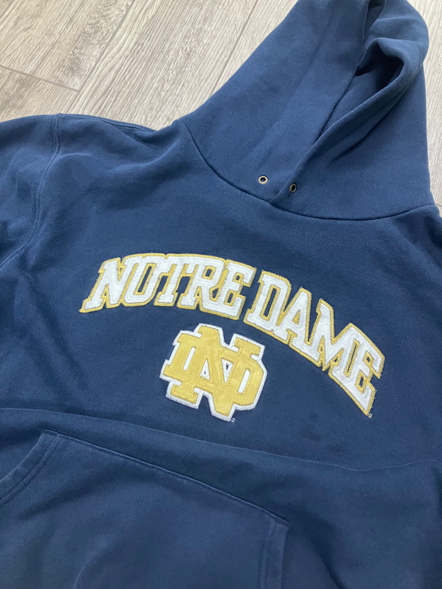 L-Vintage Jansport Notre Dame Hoodie