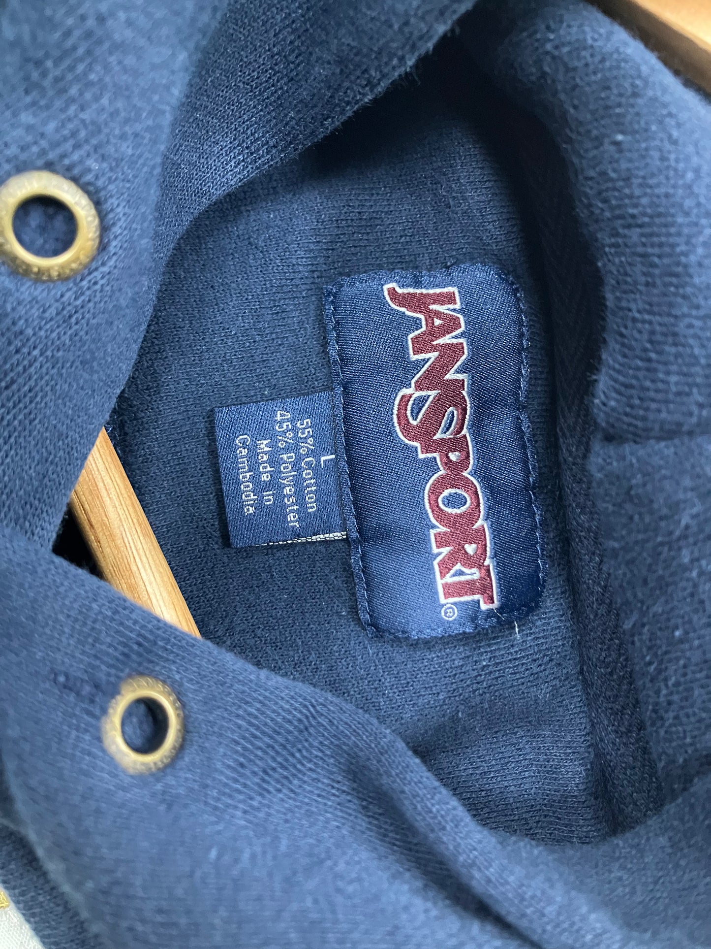 L-Vintage Jansport Notre Dame Hoodie