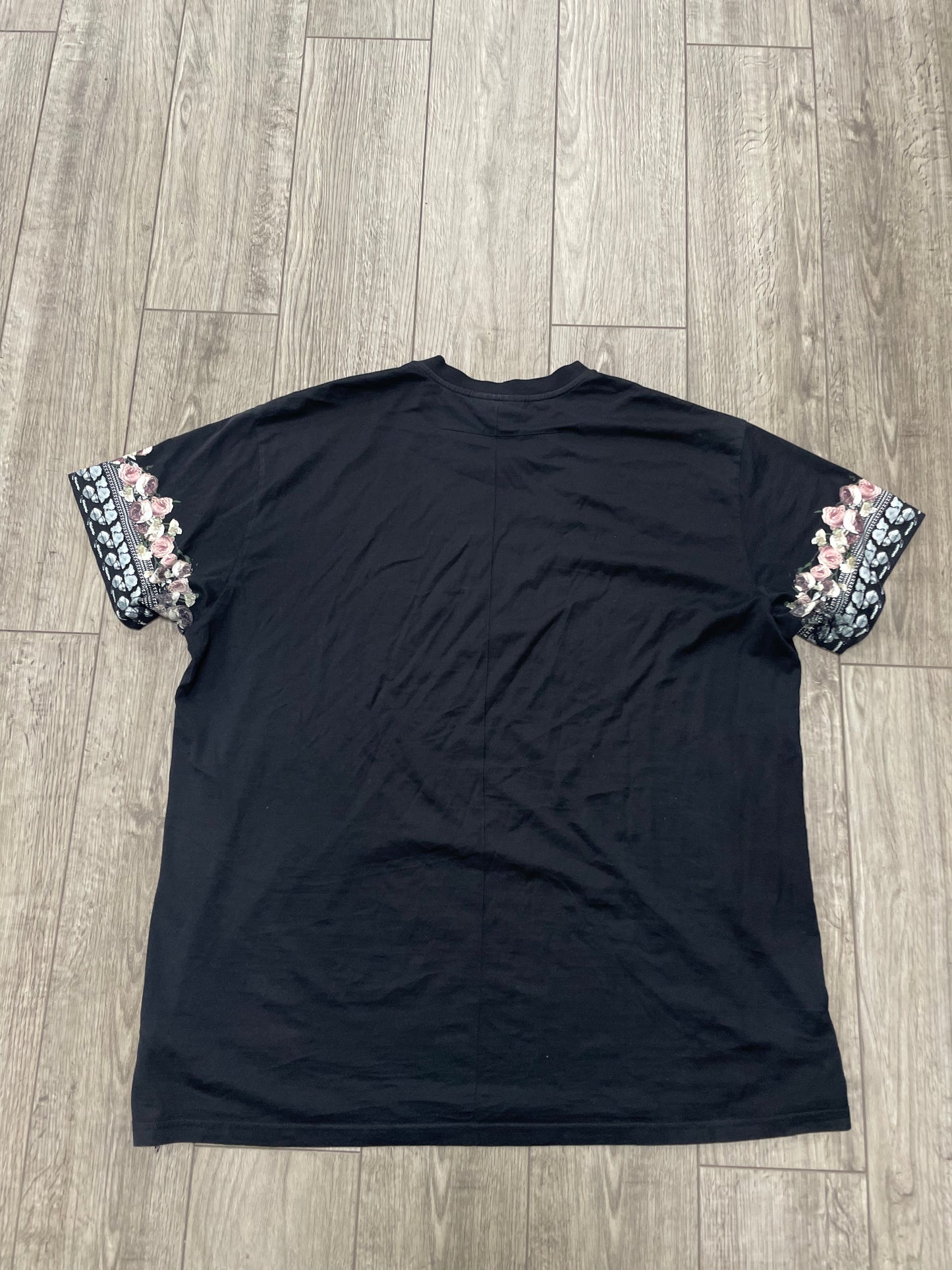 M-Givenchy Shark And Mermaid Black Tee