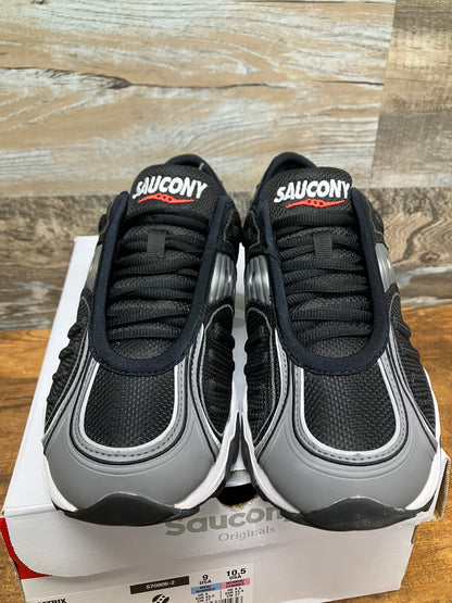 9-Saucony Matrix Black Metallic