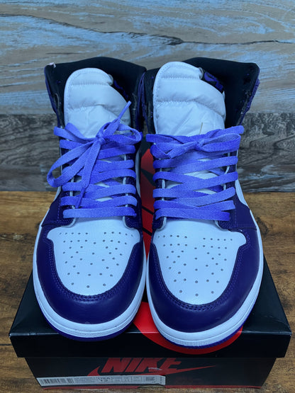 Air Jordan 1 Court Purple Sz 12