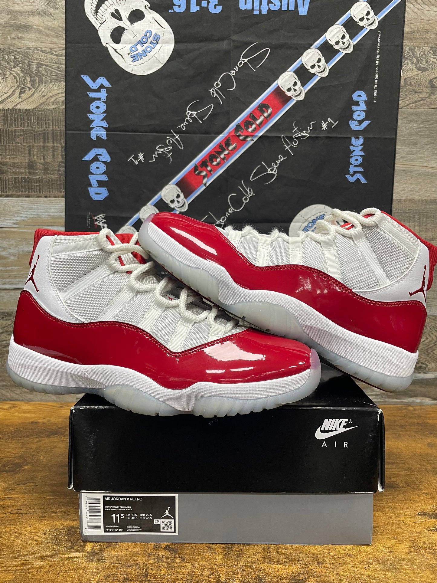 11.5-Air Jordan 11 Cherry