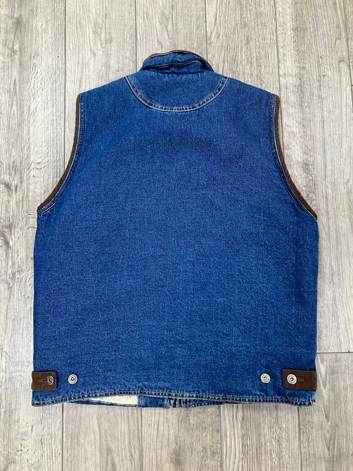 M-Wrangler Hero Denim Zip Up Vest