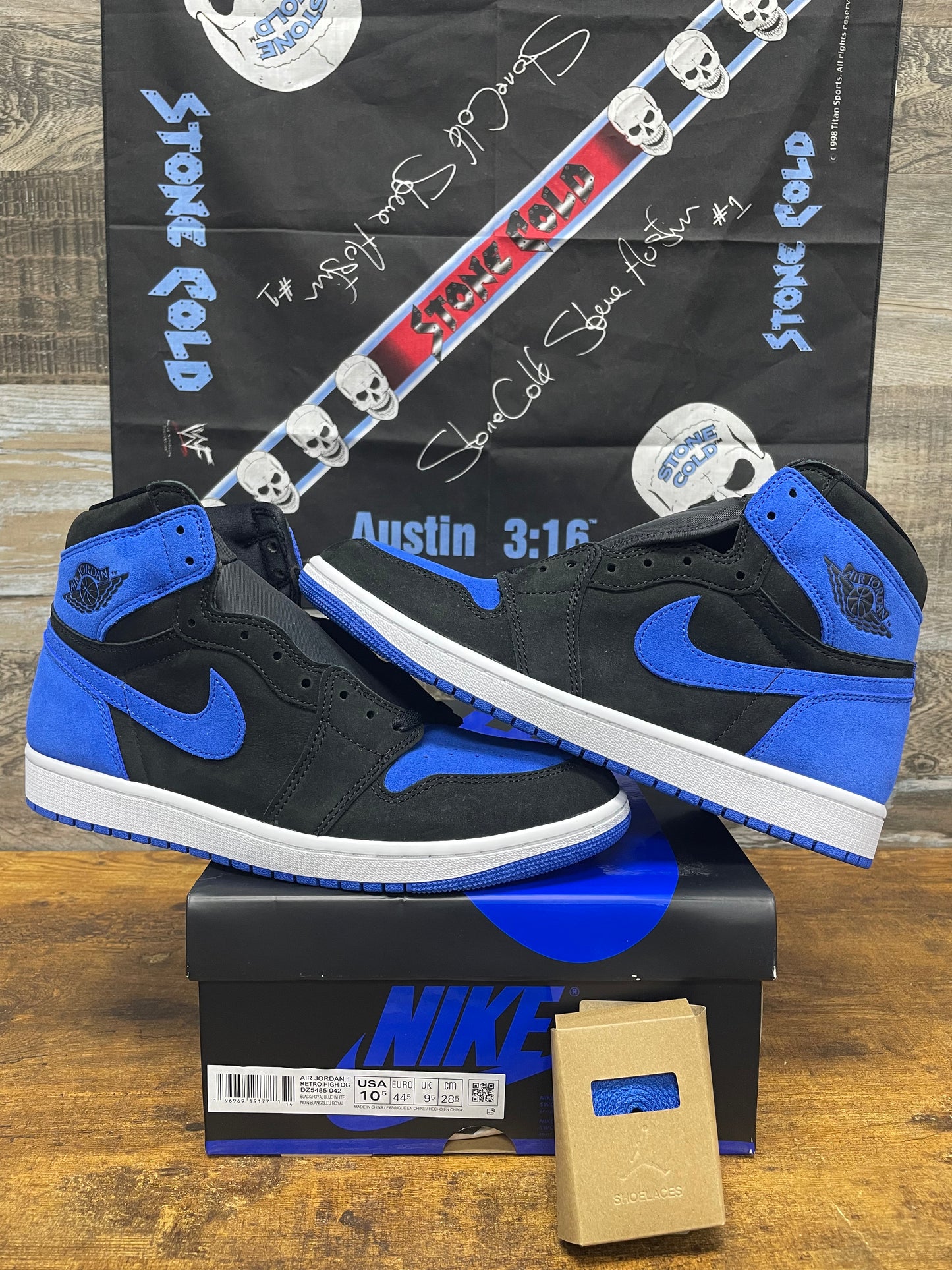 10.5-Air Jordan 1 High Royal Reimagined