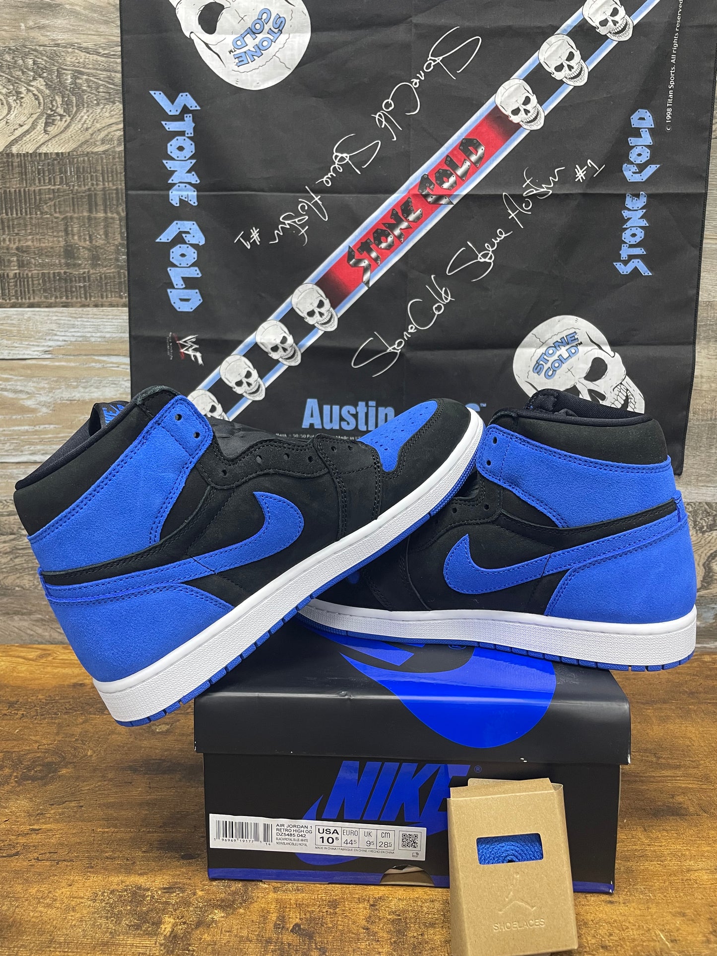 10.5-Air Jordan 1 High Royal Reimagined