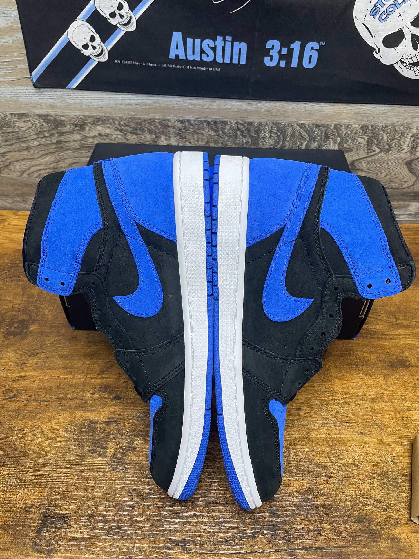 10.5-Air Jordan 1 High Royal Reimagined