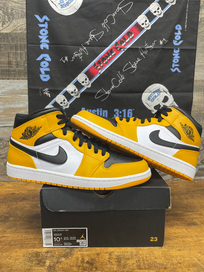 10.5-Air Jordan 1 Mid Taxi