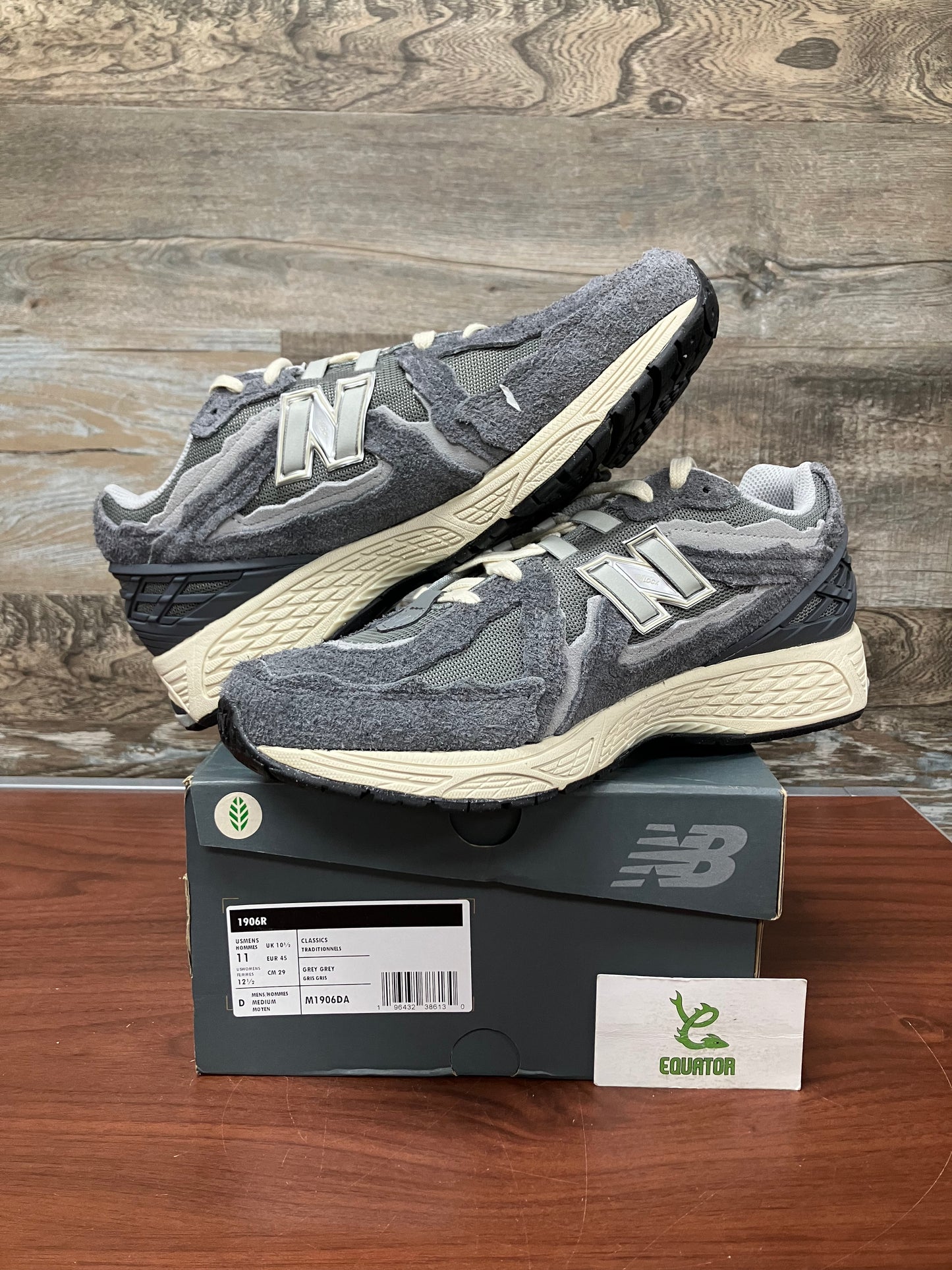 New Balance 1906D Protection Pack Heather Grey Size 11