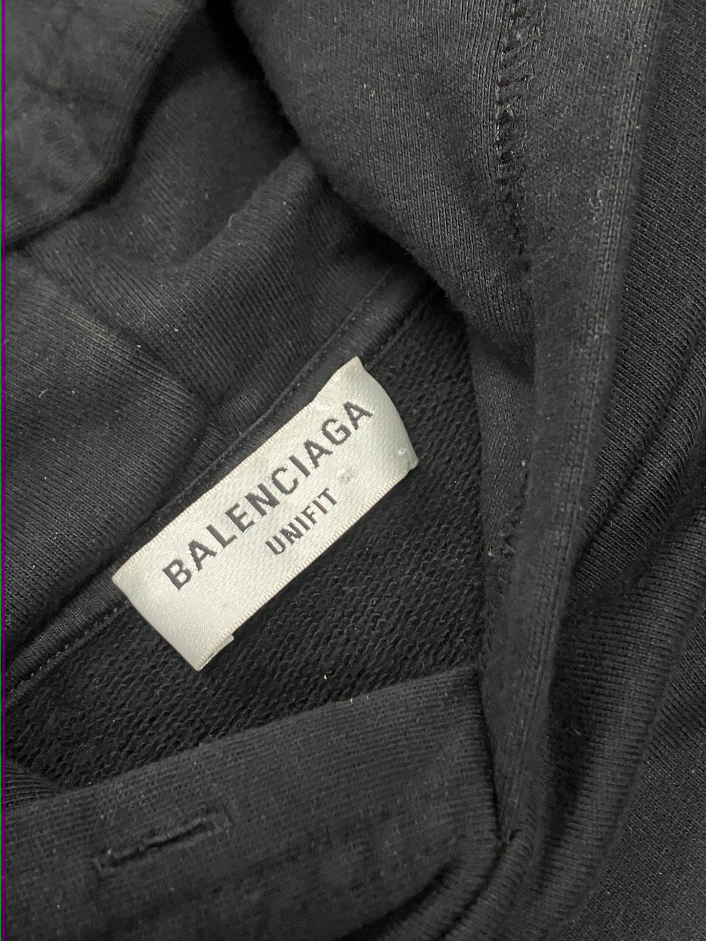 M-Balenciaga Bébé Hoodie Black