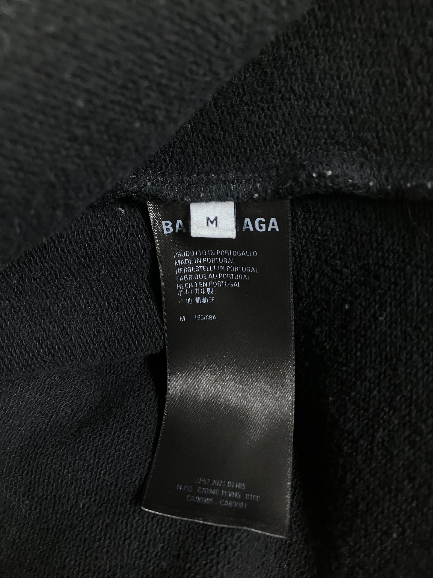 M-Balenciaga Bébé Hoodie Black