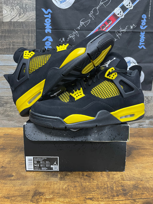 13-Jordan 4 Retro Thunder