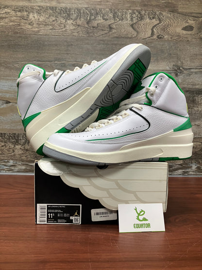 Jordan 2 Retro Lucky Green Size 11.5