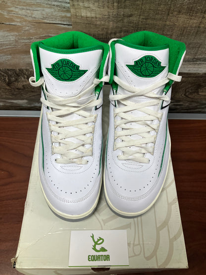 Jordan 2 Retro Lucky Green Size 11.5