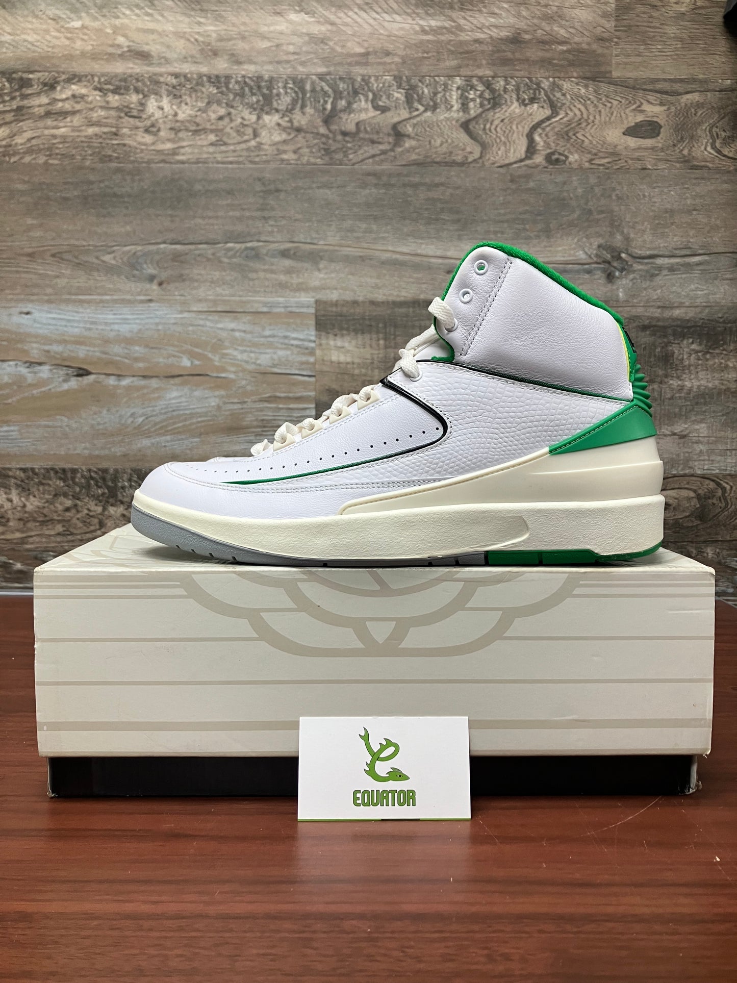 Jordan 2 Retro Lucky Green Size 11.5