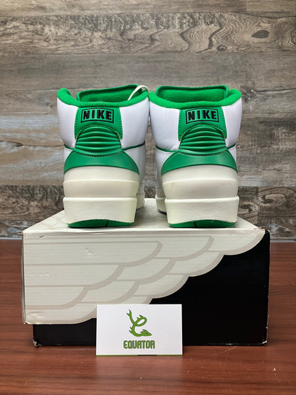 Jordan 2 Retro Lucky Green Size 11.5