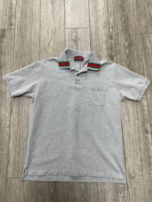 M-Gucci Grey Polo Shirt