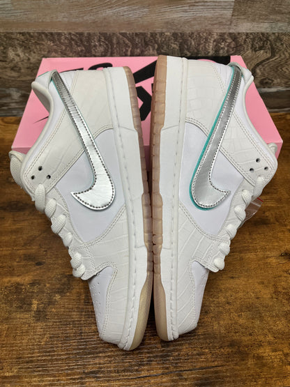 10.5-Nike SB Dunk Pro Low White Diamond Supply