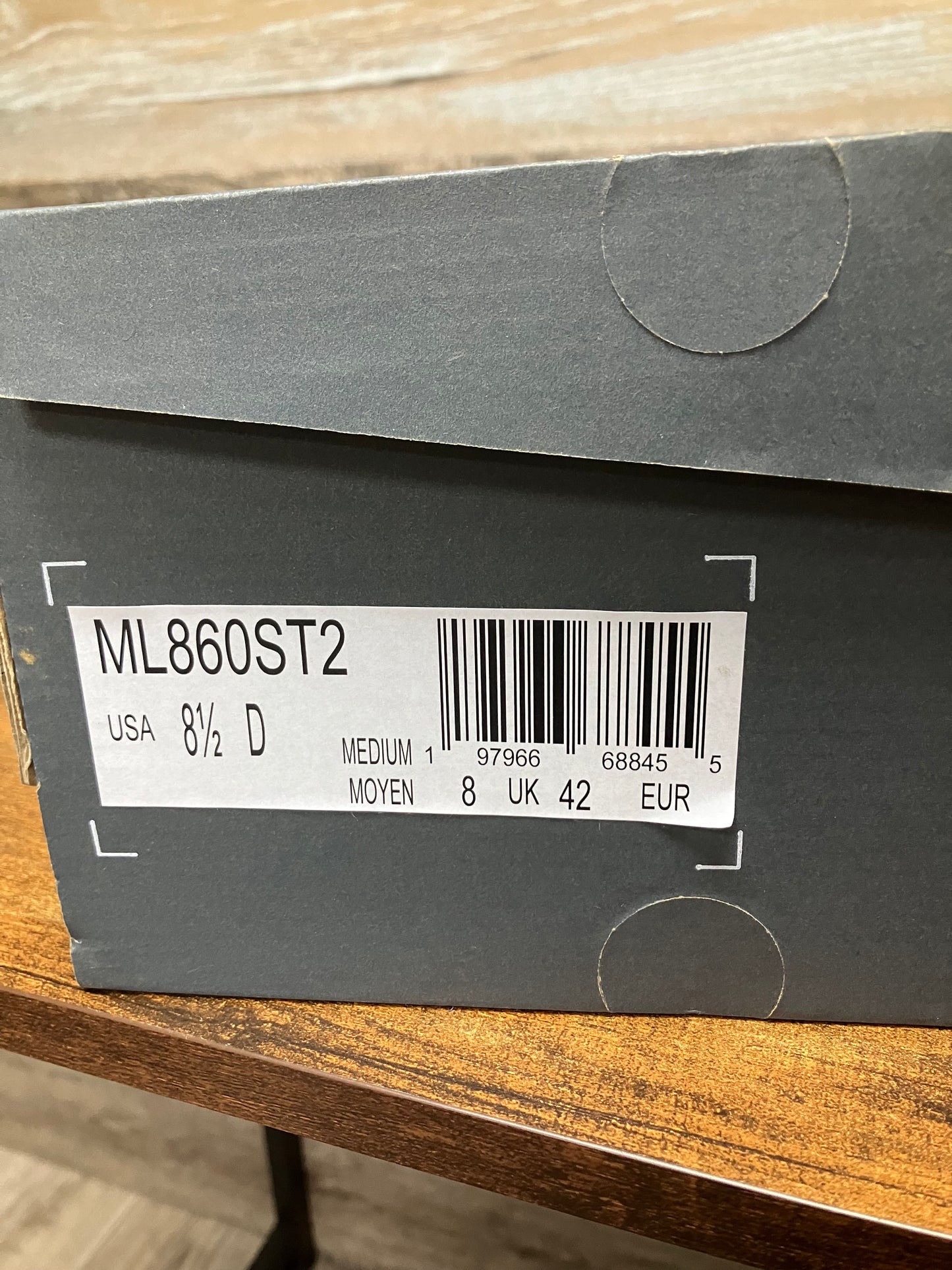 8.5-new balance 860v2 size? Bacon