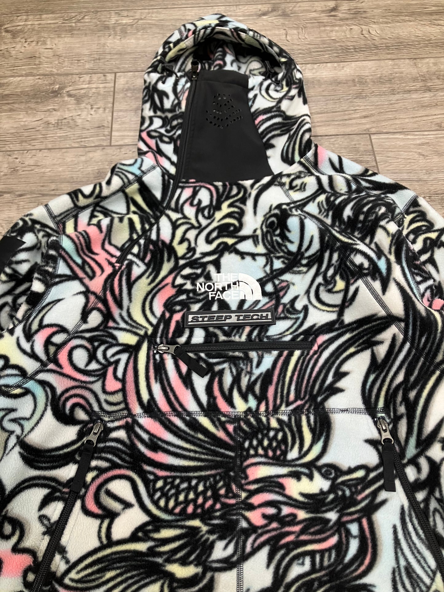 S-The North Face Supreme Steep Tech Dragon Fleece