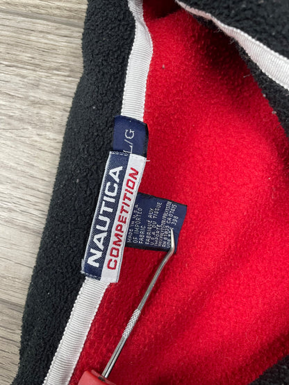 L-Vintage Nautica Competition Red Pullover