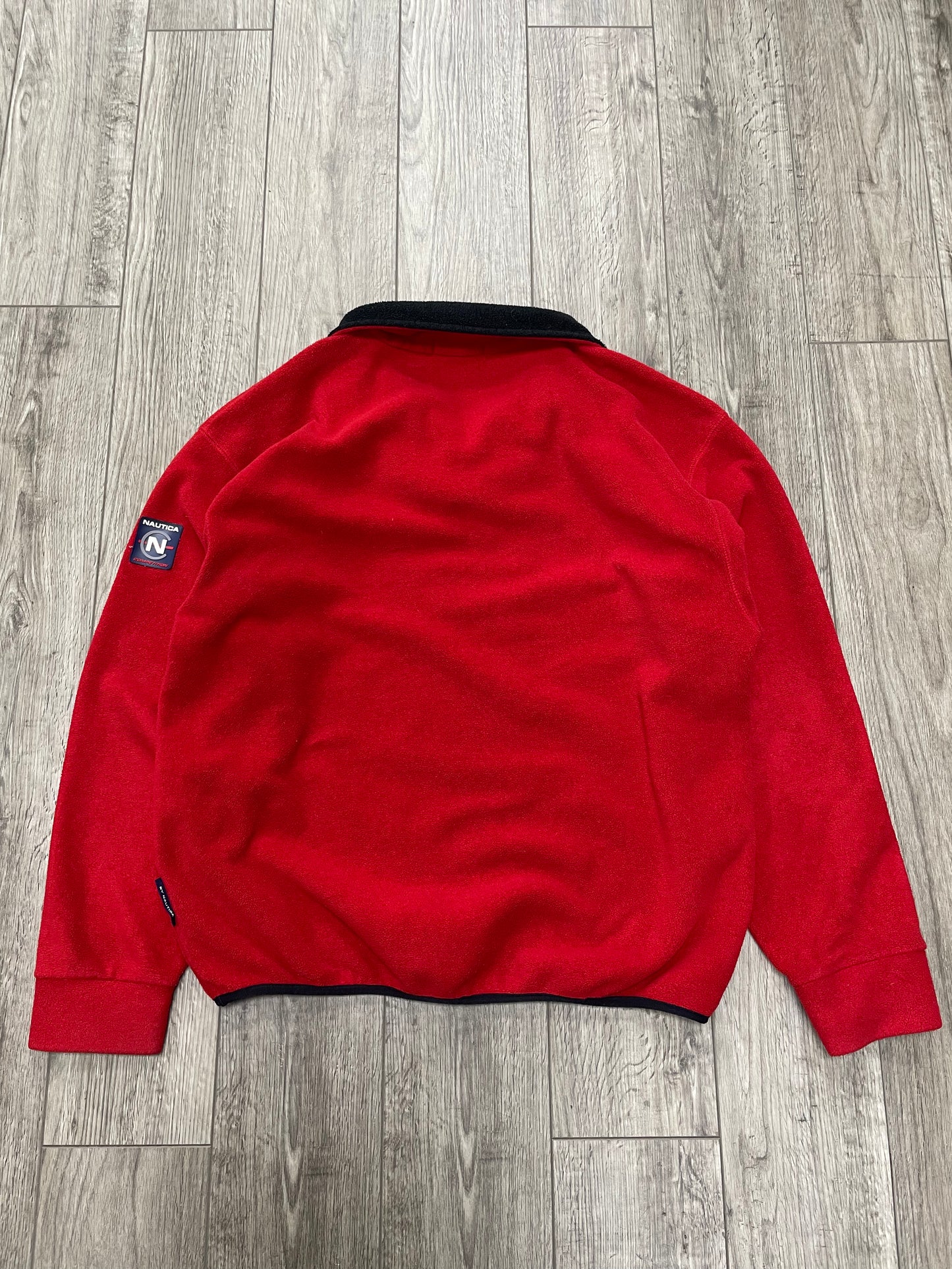 L-Vintage Nautica Competition Red Pullover