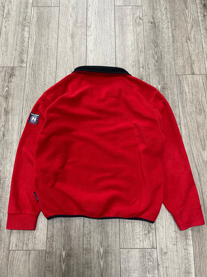 L-Vintage Nautica Competition Red Pullover