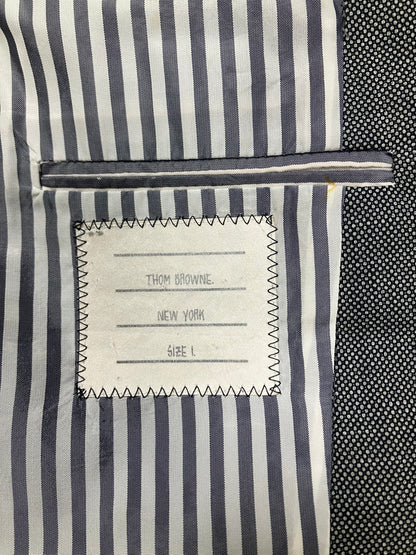 1-Thom Browne Grey Blazer