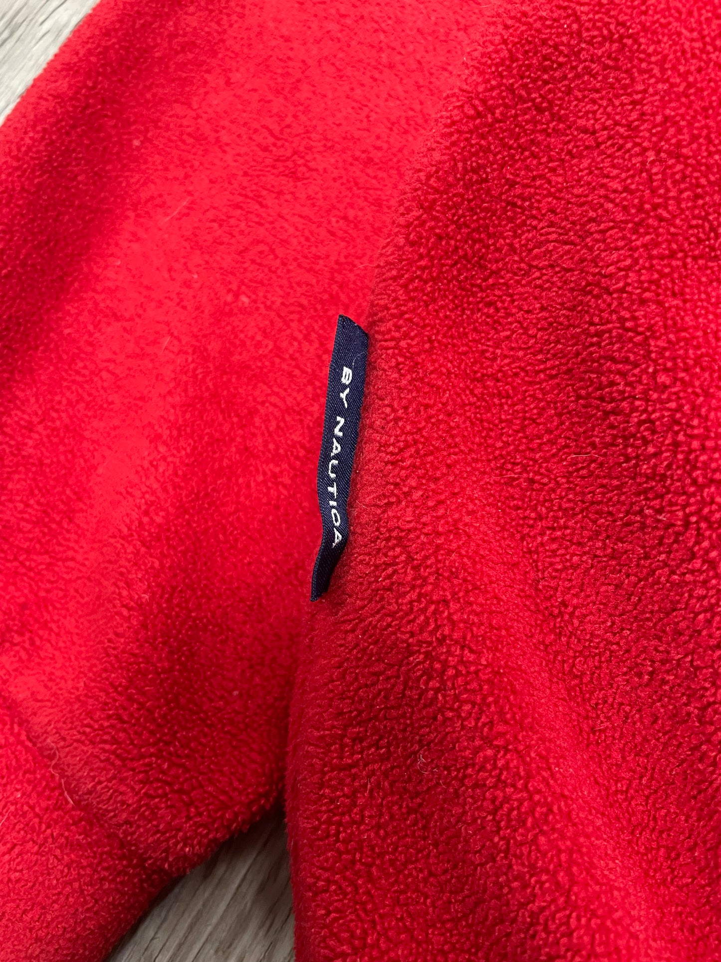 L-Vintage Nautica Competition Red Pullover