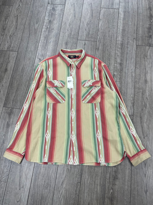 RRL Ralph Lauren Southwestern Jacquard Work Shirt XXL