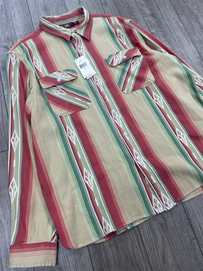 RRL Ralph Lauren Southwestern Jacquard Work Shirt XXL