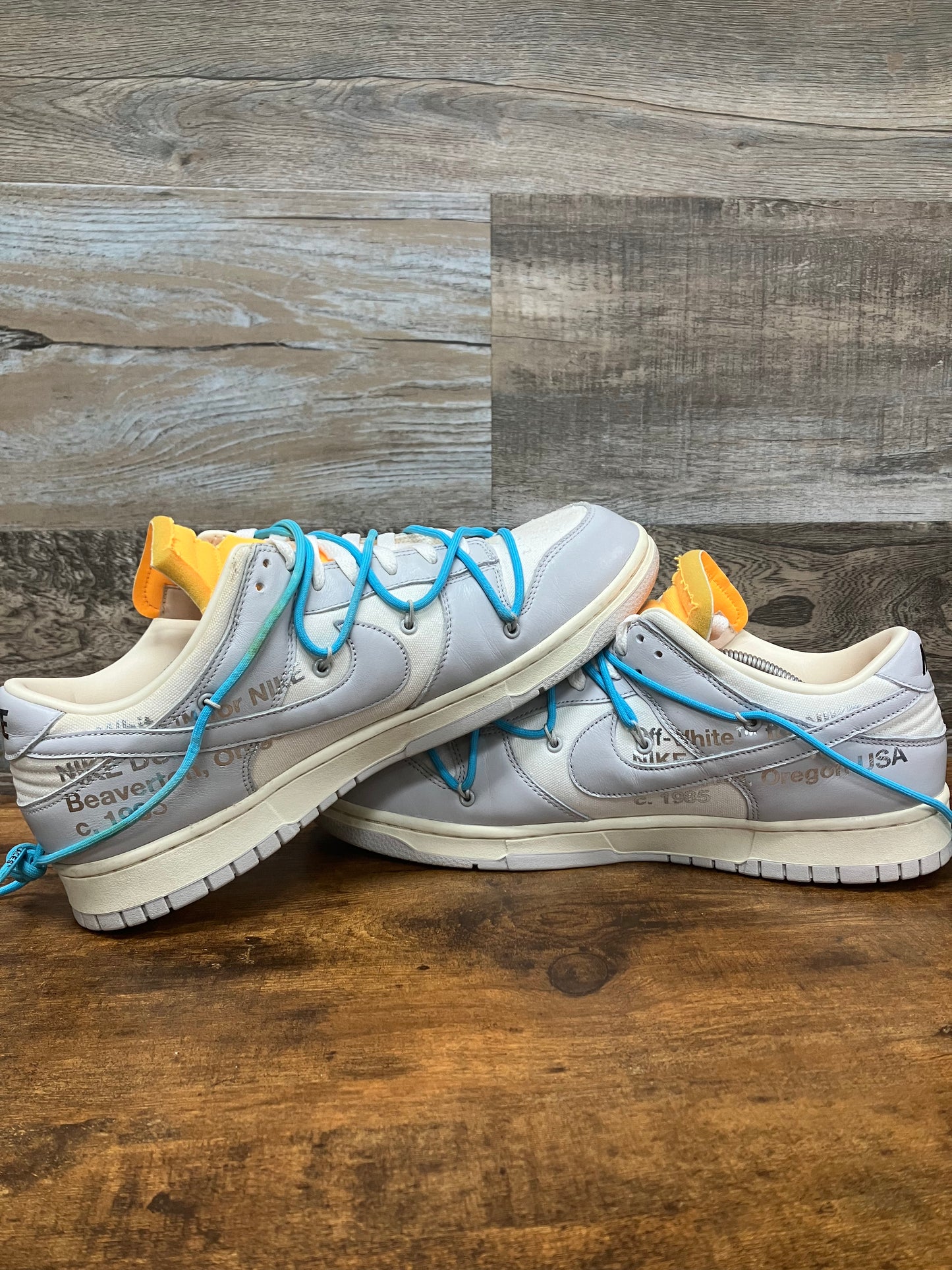 13-Nike Off-white dunk Lot 02 of 50